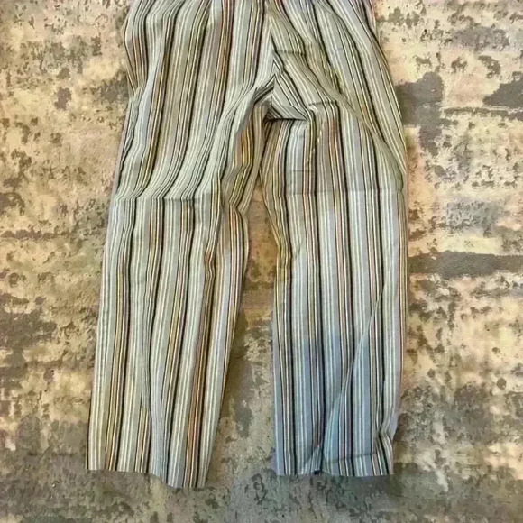 David Loren Striped Capris 90s - Picture 3 of 3